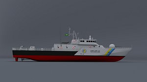 3d model launched m58