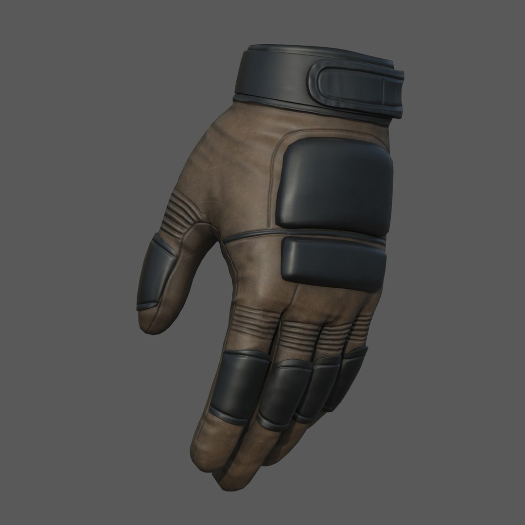 3D fashion gloves hand - TurboSquid 1515435