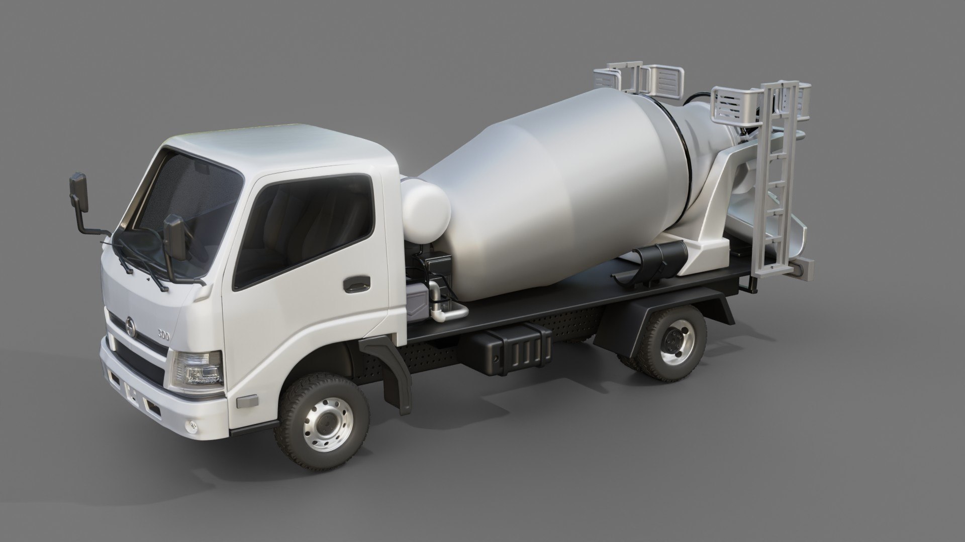 Hino 300 Concrete Mixer truck model https://p.turbosquid.com/ts-thumb/Un/KoNCFf/Ly/renderpreview0021/jpg/1774609452/1920x1080/fit_q87/3b94c920014a6836454186edf491c24d7a54b12f/renderpreview0021.jpg