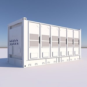 3D Battery Energy Storage System model