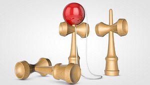 kendama toy c4d