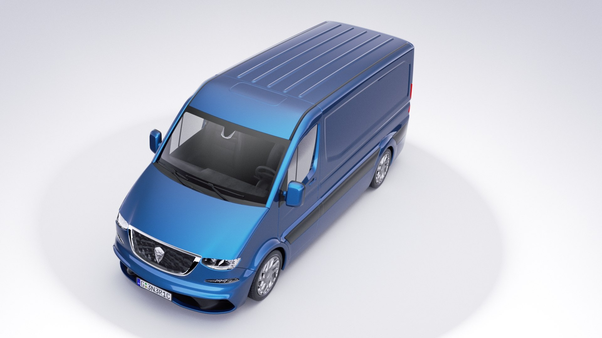 Generic VAN V32 3D - TurboSquid 2252762