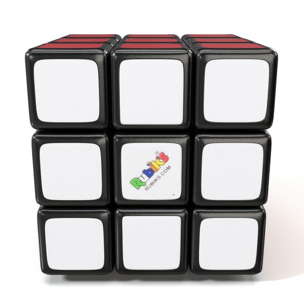 modelo 3d Cubo de Rubik El cubo original Rompecabezas 3D PBR