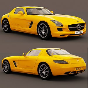 mercedes benz sls AMG 2012