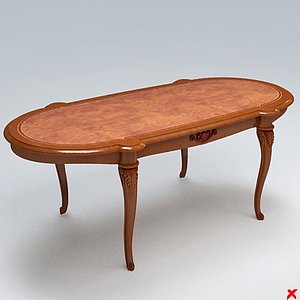 3dsmax table dining