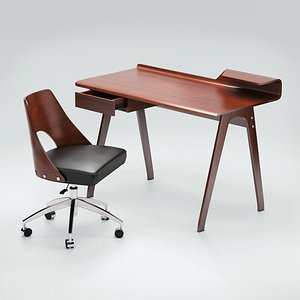 hailey chair seat cornell 3D model