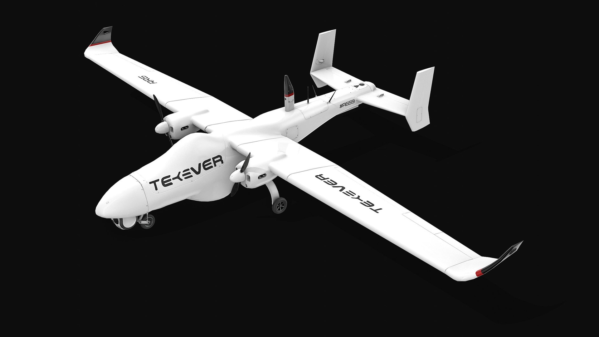 Tekever AR5 Unmanned Aircraft System 3D Model - TurboSquid 2237542