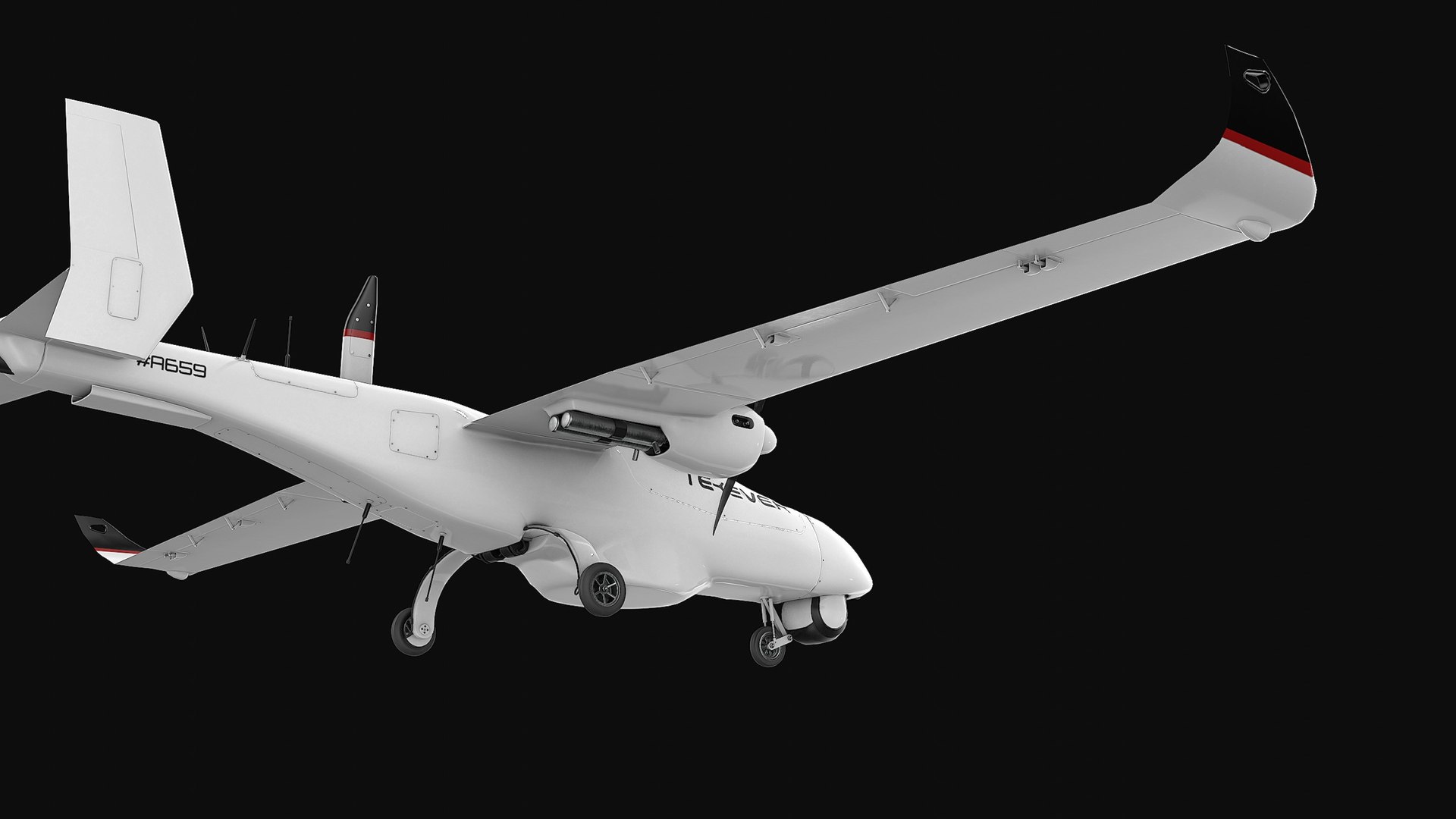 Tekever AR5  Unmanned Aircraft System 3D model https://p.turbosquid.com/ts-thumb/Un/ZNoIXu/Us/10010/jpg/1717427831/1920x1080/fit_q87/9340f4741aaf0e8ab820a595de579e6adec6cd88/10010.jpg