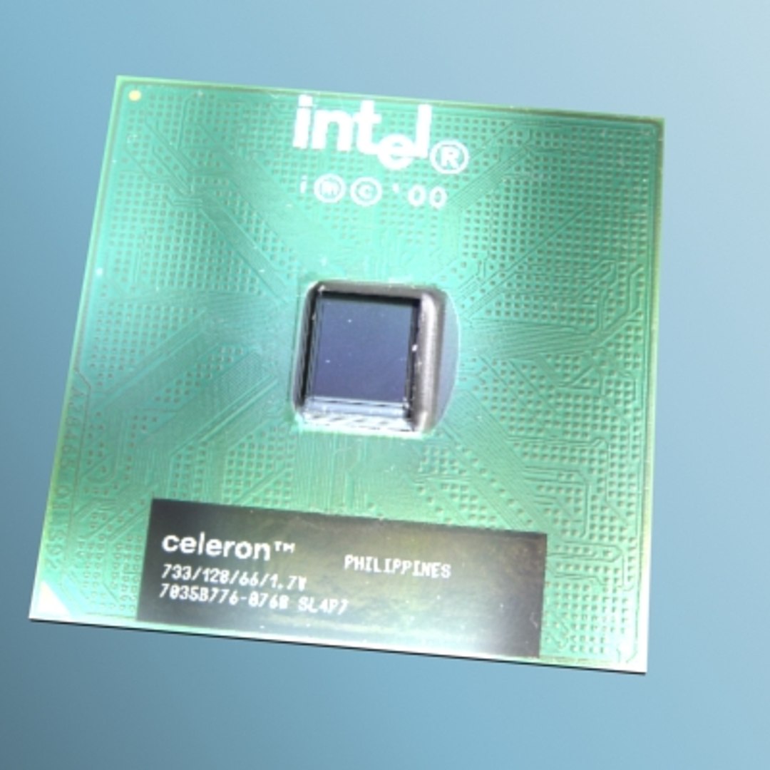 3d Max Intel Celeron Processor
