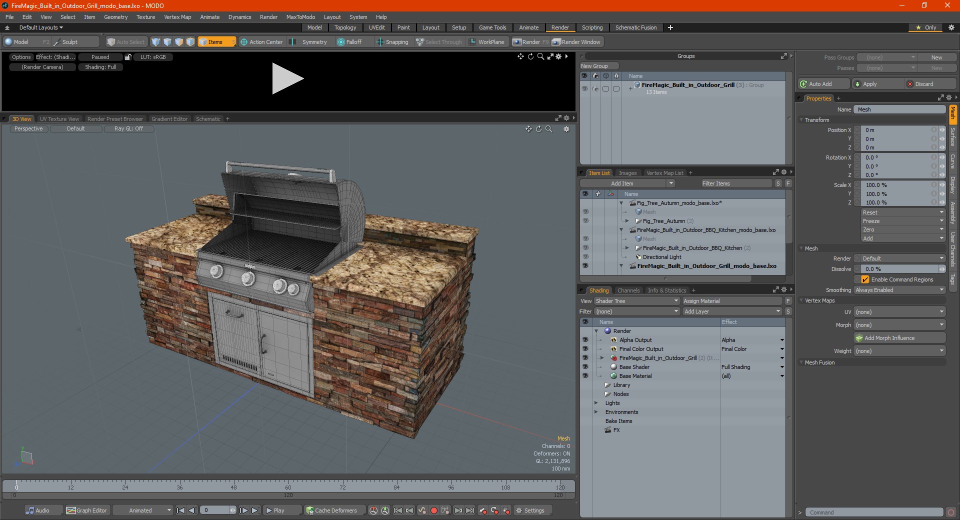 3D firemagic built outdoor grill https://p.turbosquid.com/ts-thumb/Un/vD6z2d/u4/firemagicbuiltinoutdoorgrillmb3dmodel025/jpg/1611260214/1920x1080/fit_q87/41383eb856989a5869e61696fe44dc1f0fd79765/firemagicbuiltinoutdoorgrillmb3dmodel025.jpg