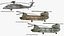 3D Korean Air Force Helicopters Collection