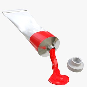 Paint tube open