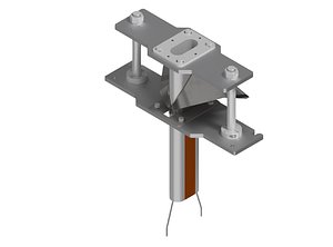 3D Vertical Oval  Forming Set in Packaging machine model