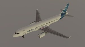Airbus a320-214 airbus house livery