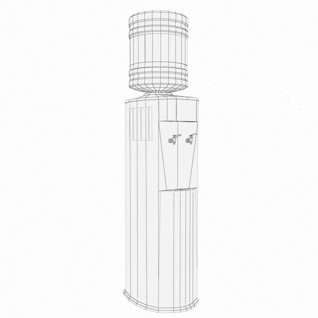 Water Dispenser Model TurboSquid 1237268