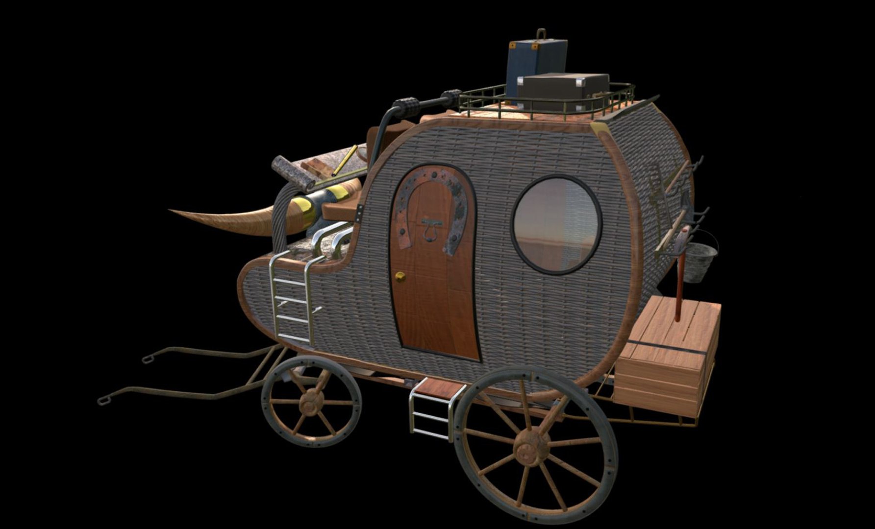 3D New Generation Trolley - TurboSquid 2341547