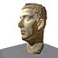 3d model bust roman