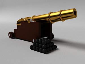 Toy Naval Cannon