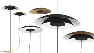 3D Noway by Leds C4 Floor Pendant Lamp