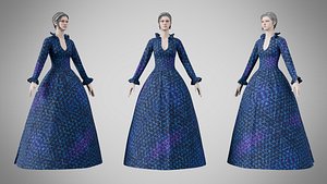 Dress 30 Cyber Polygon Mesh