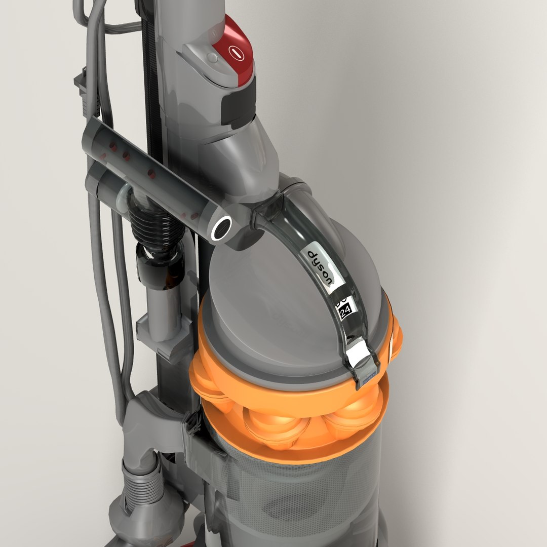 3d model of vacuum cleaner dyson dc24