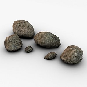 rocks 3d model