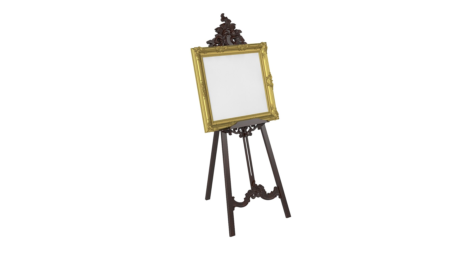 Artwork Display Easel 3D Model - TurboSquid 1450347