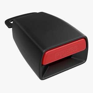Car Seat Belt Lock 3D Model
