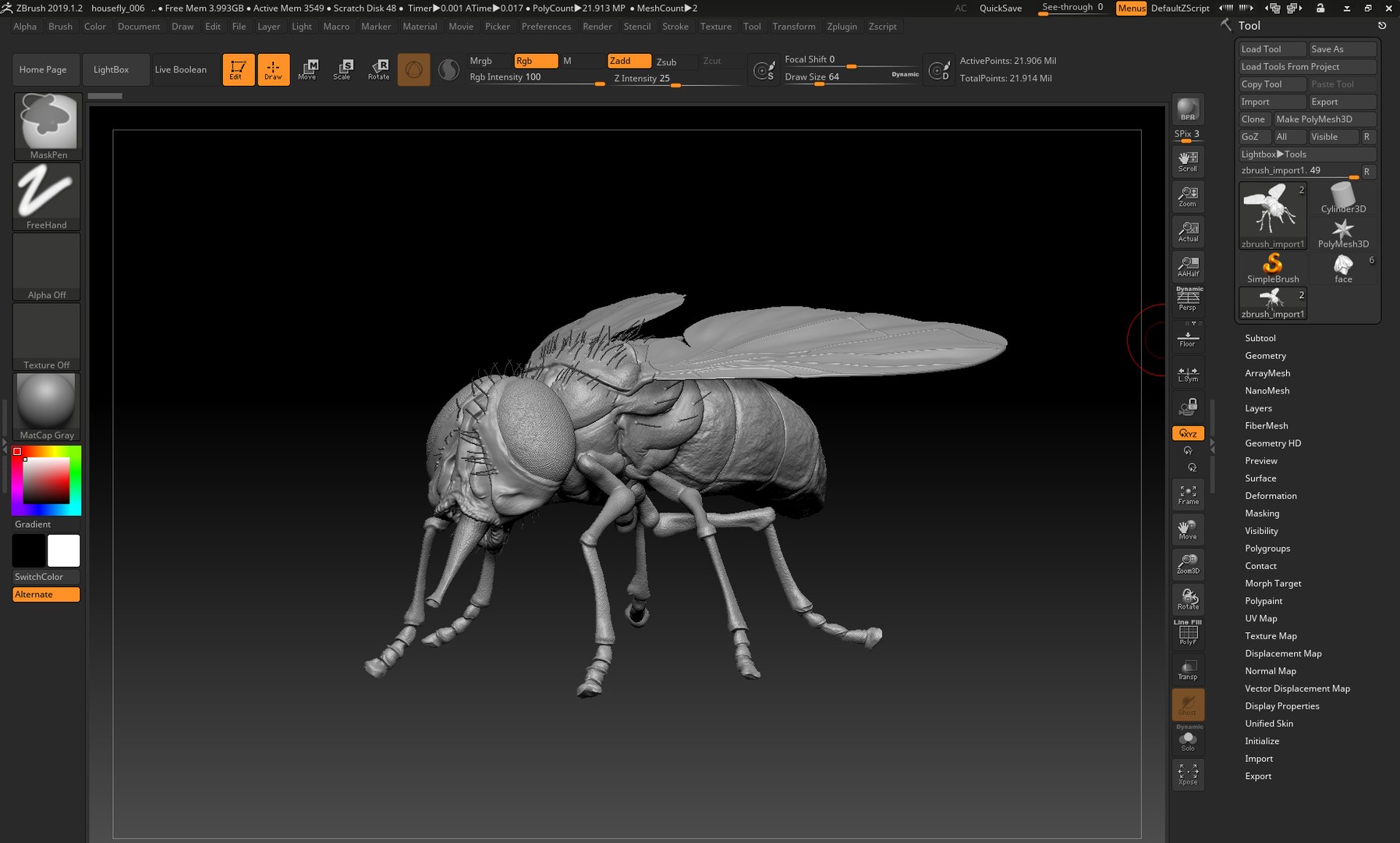 3D model housefly animation https://p.turbosquid.com/ts-thumb/Uo/kojviv/45RUkiZQ/zbrush19/jpg/1587591557/1920x1080/fit_q87/756c9bf45b009899f43d6609382b0d3d426791ed/zbrush19.jpg