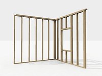 FREE framed wall - window