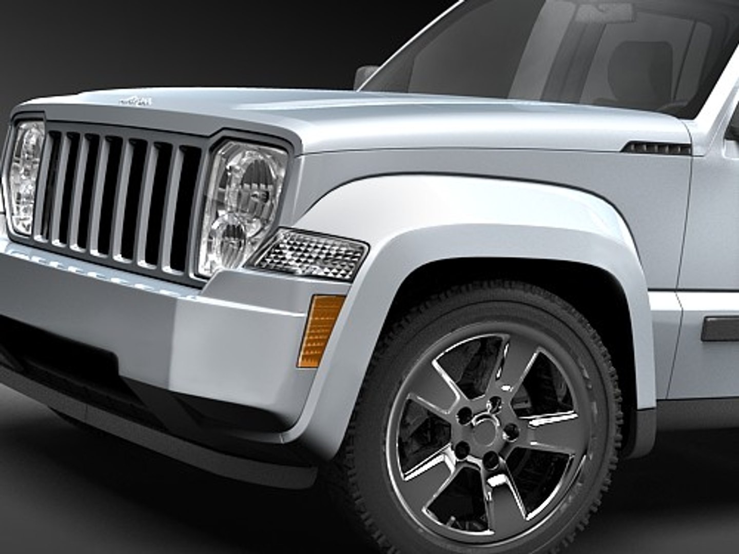 3d Model Jeep Liberty Cherokee Suv