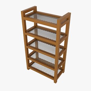Shelf minimal 3D illustration