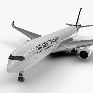 a350-900 air new zealand 3D model