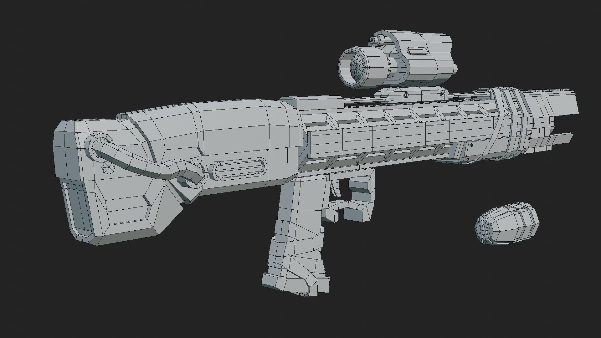 Free 3D Rifle Model - TurboSquid 1614111