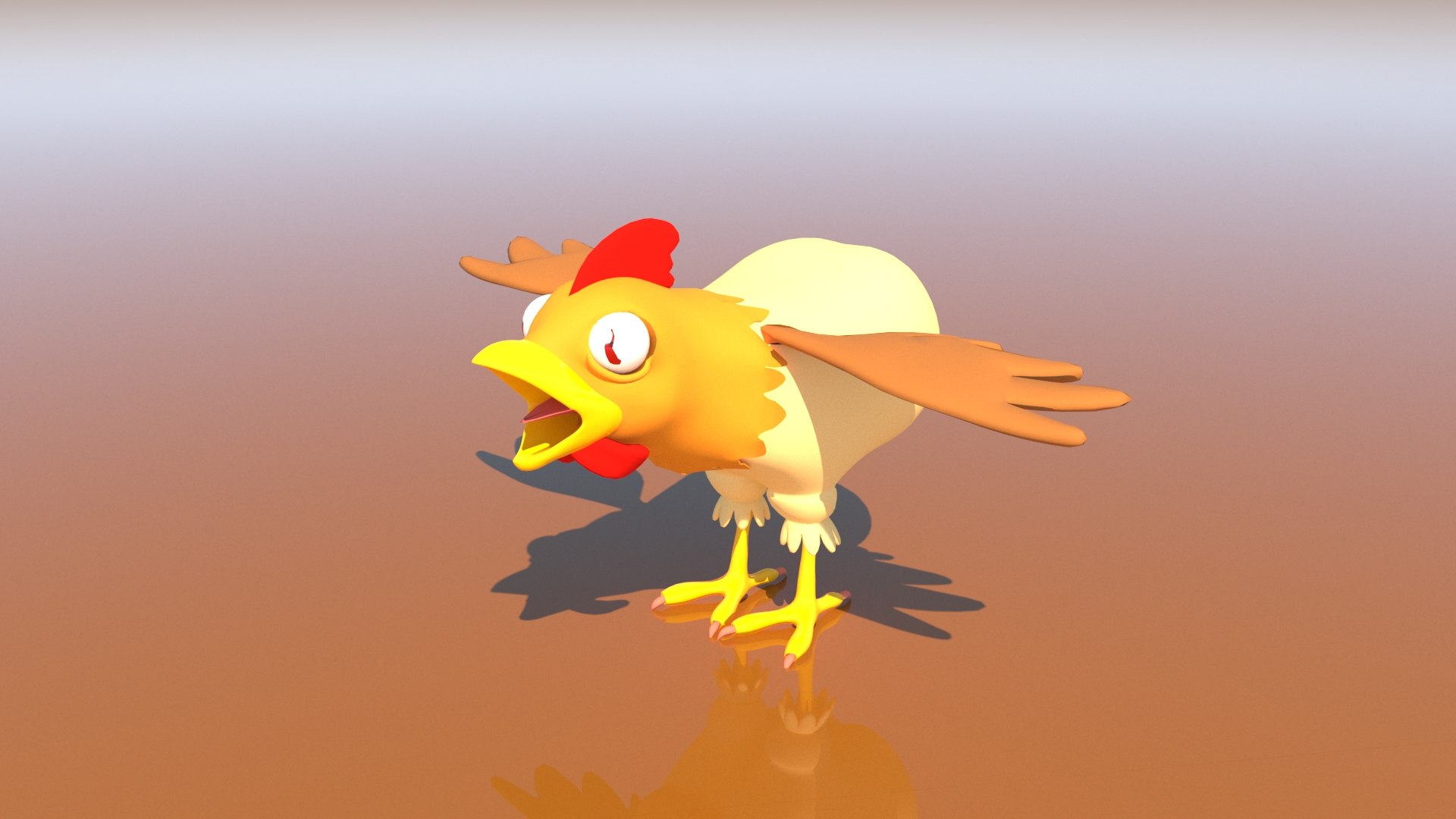 Chicken Rigged 3D Model - TurboSquid 1491393