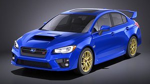 2015 subaru impreza 3D model