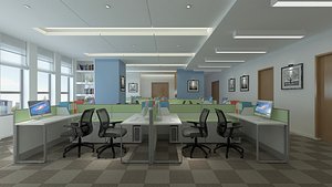 3D model office interior