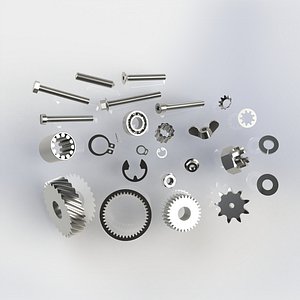26 Mechanical elements collection