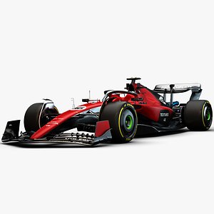 F1 Red Racing Template 2023
