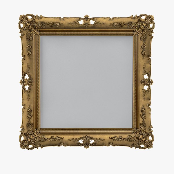 3d classical style picture frame