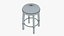 Blue Bar Counter Stool