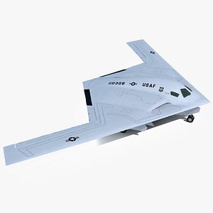 3D Long-Range Aircraft B-21 Raider model
