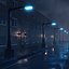 CYBERPUNK STRAßENLAMPE