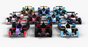Formula E Season 2015 2016 Race Car Collection
