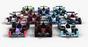 Formula E Season 2015 2016 Race Car Collection