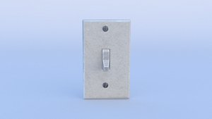 light switch 3D model