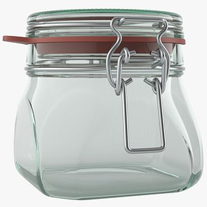 square jar 3D