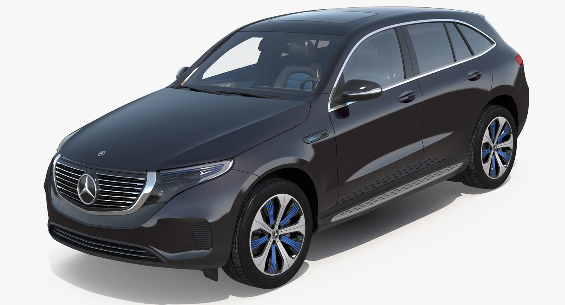 Mercedes Benz EQC 3D model preview