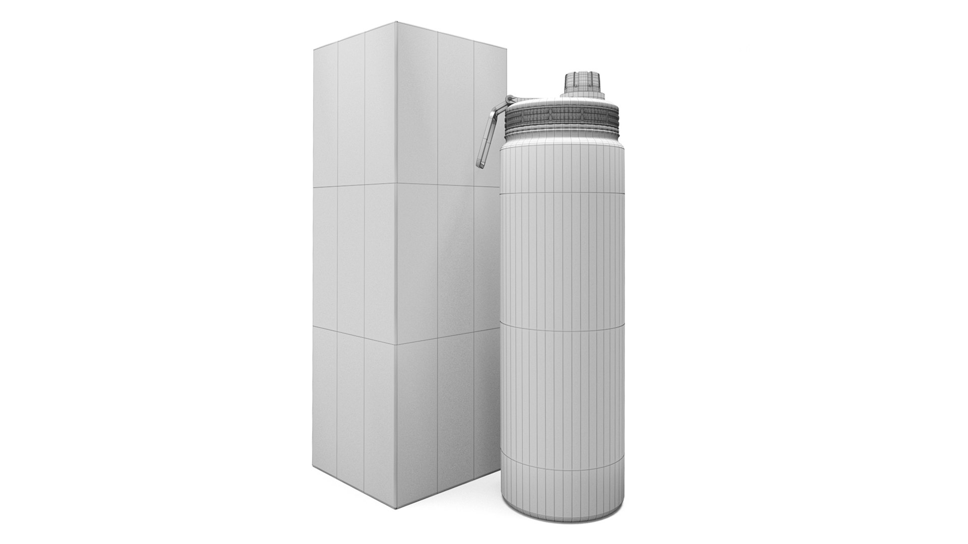 Hydro Flask Water Bottle 40 Oz 3D model - TurboSquid 1816203