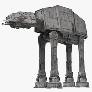 Star Wars AT AT Light Rigged 3D model
